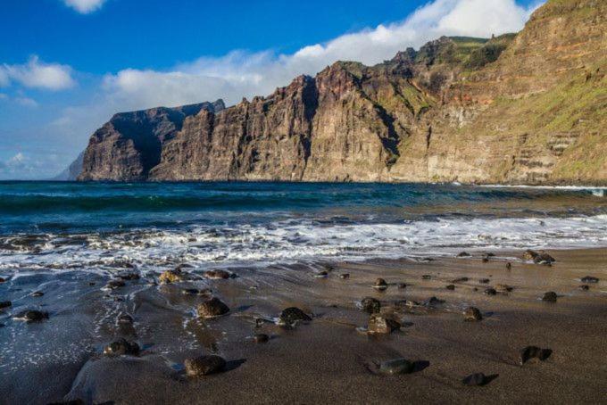 Apartamento Incleibles Vistas Al Oceano Y Piscina. Acantilado de los Gigantes Luaran gambar