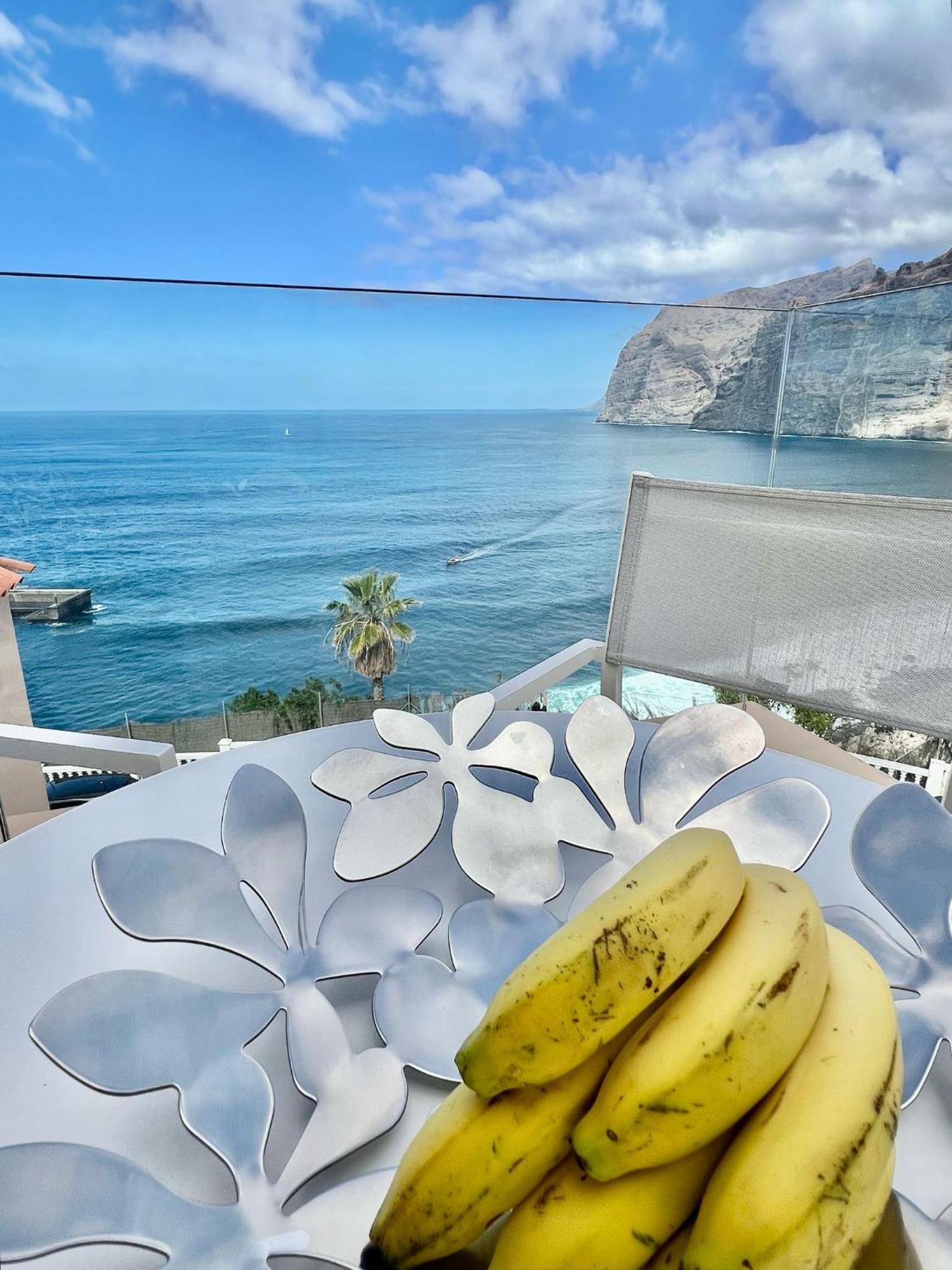 Apartamento Incleibles Vistas Al Oceano Y Piscina. Acantilado de los Gigantes Luaran gambar